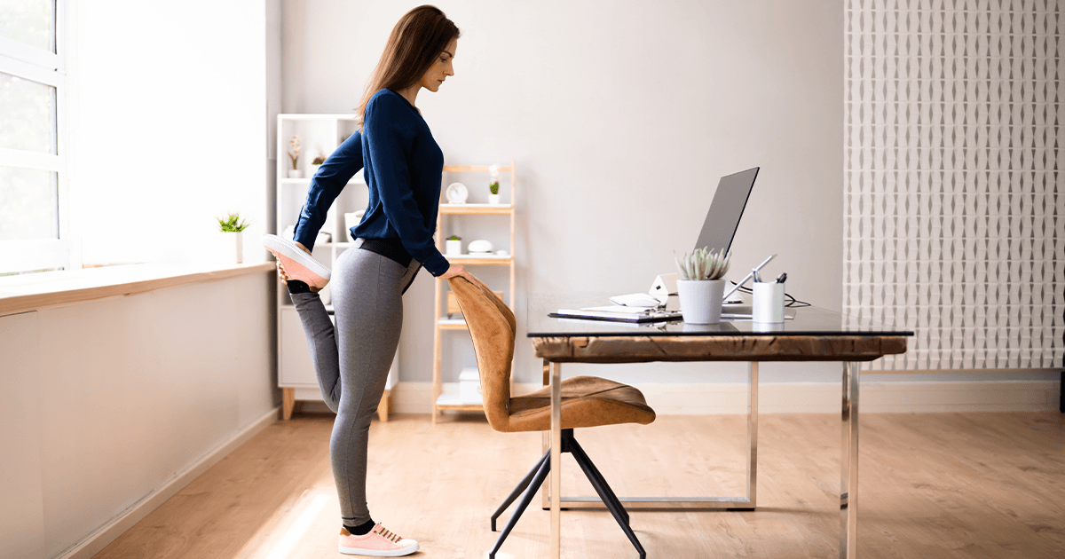 12 Easy New Year’s Resolutions (You’ll Be Able to Keep) Stretching Image