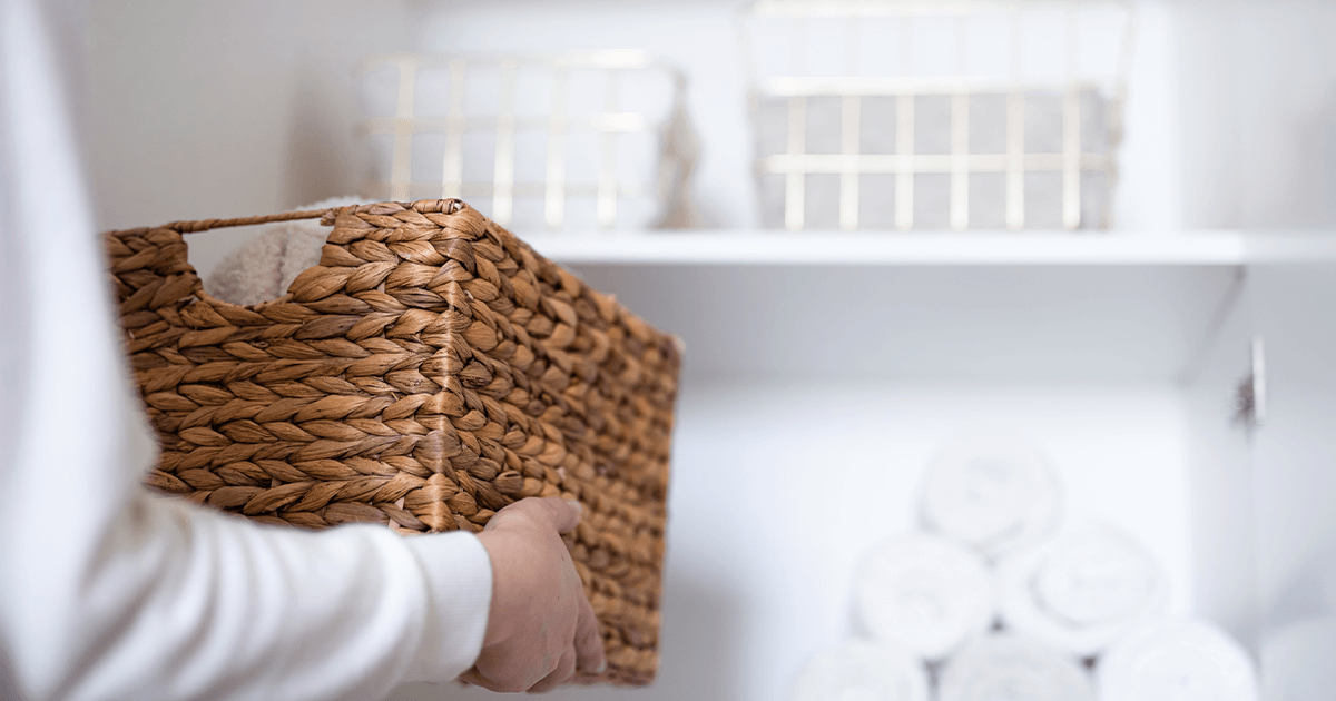 Creative Storage Solutions for Small Spaces Baskets Image