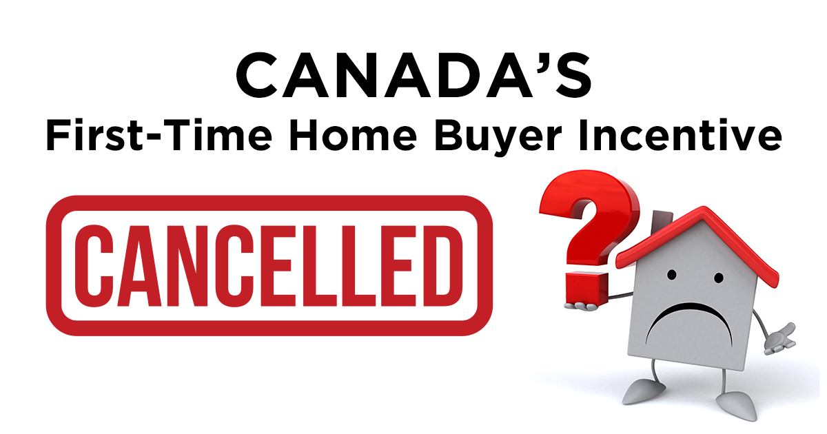 Discontinuation of the First-Time Home Buyer Incentive Featured Image