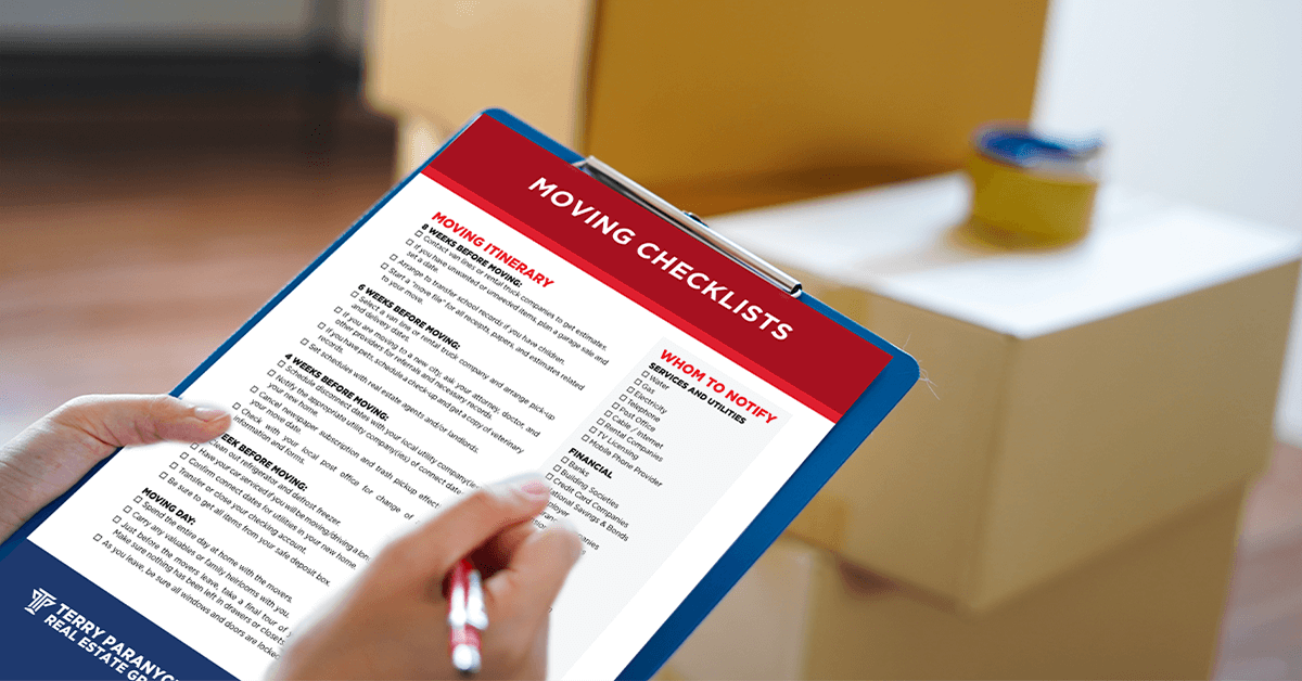 Top Moving Tips from The Terry Paranych Real Estate Group Featured Image